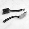 Stainless Steel BBQ Grill Cleaning Brush - Outdoor Rust & Dirt Removal Tool.