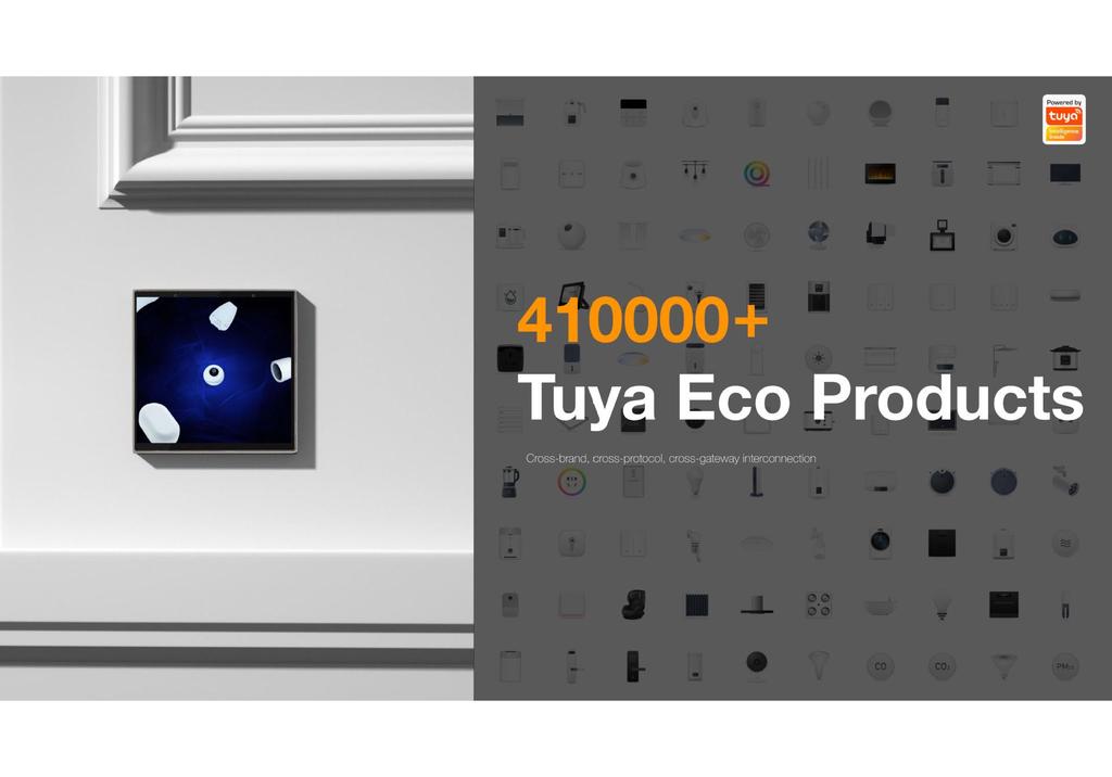 Tuya Smart 4-inch Control Screen with Zigbee Gateway & Alexa Speaker
