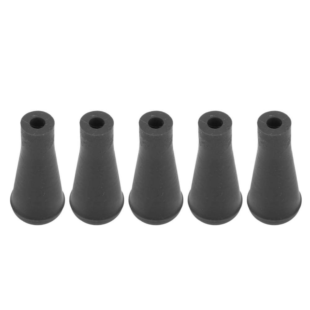 5PCS Blunt Safety Points Soft Rubber Arrowheads 6mm Training Arrow Tips For Target Practice