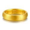 Fashionable Vietnamese Brass Gold Plated Six Character Mantra Ring For Couples And Individuals