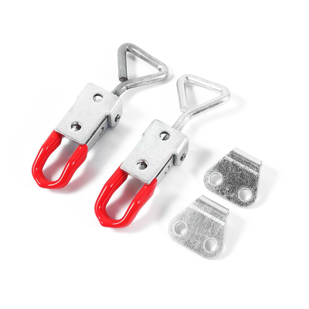 2 Stücke Schrank Boxen Hebel Griff Toggle Fangen Latch Lock Clamp Haspe Metall Schublade Schrank