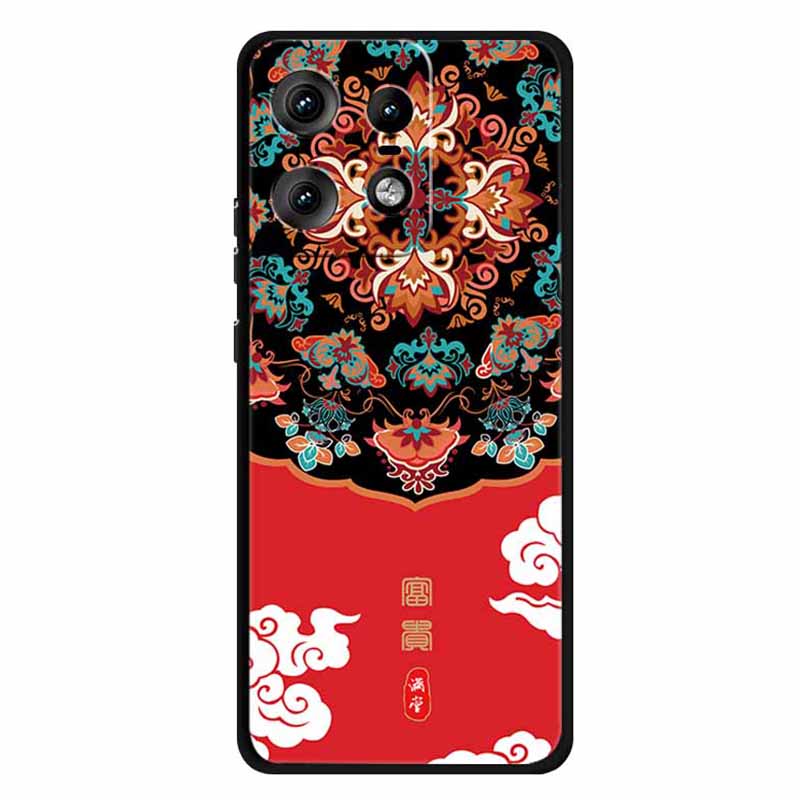 Etui na Motorola Edge 50 Pro 5G ze wzorem, elastyczne etui TPU na telefon z nadrukiem