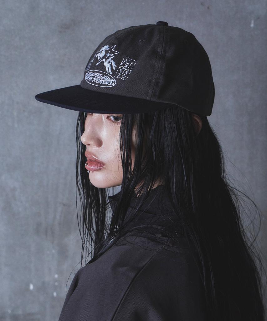 Keuleogsi Unicorn Star Two-Tone Ball Cap - Navy/Charcoal