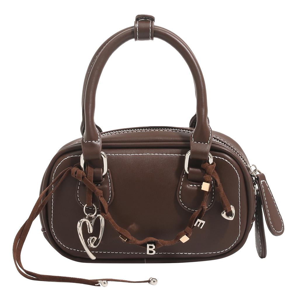 Niche New Handbag Fashionable Commuting Versatile Large Capacity Single Shoulder Crossbody Boston Women's Bag