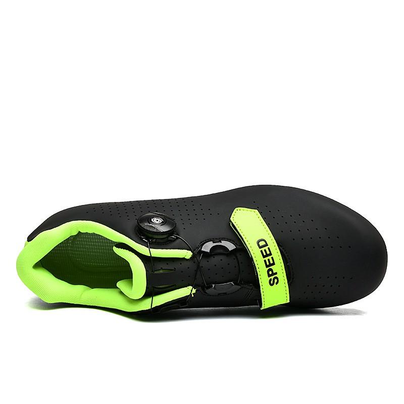 Scarpe da Mountain Bike Unisex con Tacchette a Blocco Calzature da Ciclismo All-Terrain Traspiranti per Percorsi Trail e Strada