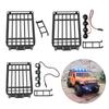 Metal Luggage Carriers Luggage Rack and Ladder Remote Control Car Decoration for 1/18 Offroad Car Model Vehicle Part Kits