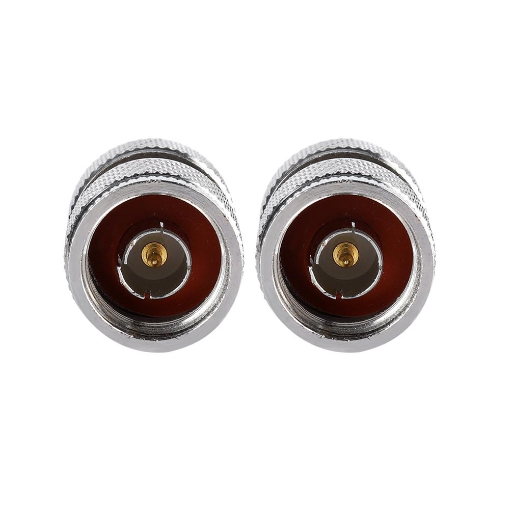 

2 шт. разъем N-типа N-типа Male to N-типа Male RF коаксиальный антенный адаптер