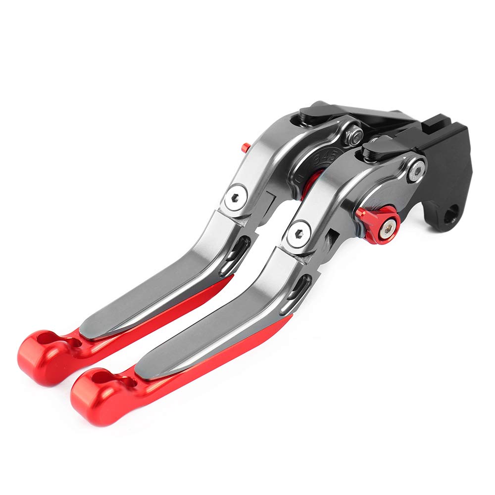 6 Adjustable Aluminum Brake Clutch Lever Set Suzuki GSX250R 250 V-Strom DL650 / V-STROM/XT