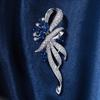 2023 neue Mode Kristall Broschen Für Frauen Mann Luxus Designer Unisex Brosche Pins Schmuck Kleidung Zubehör Party Geschenke