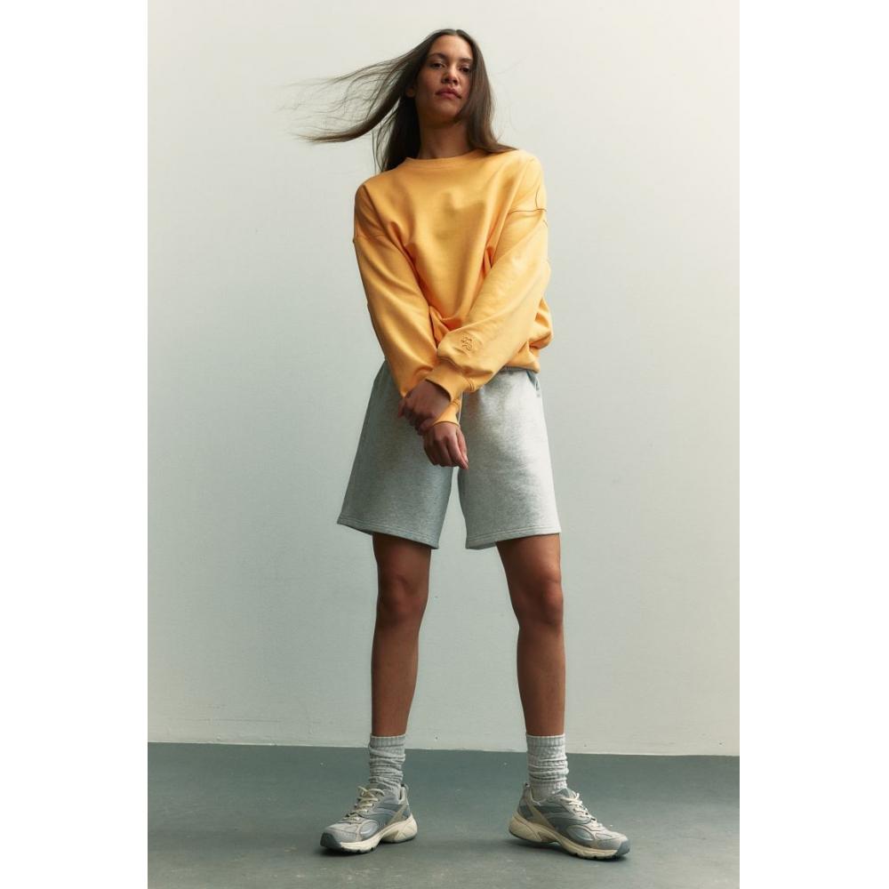 

Спортивная толстовка оверсайз HM желтая