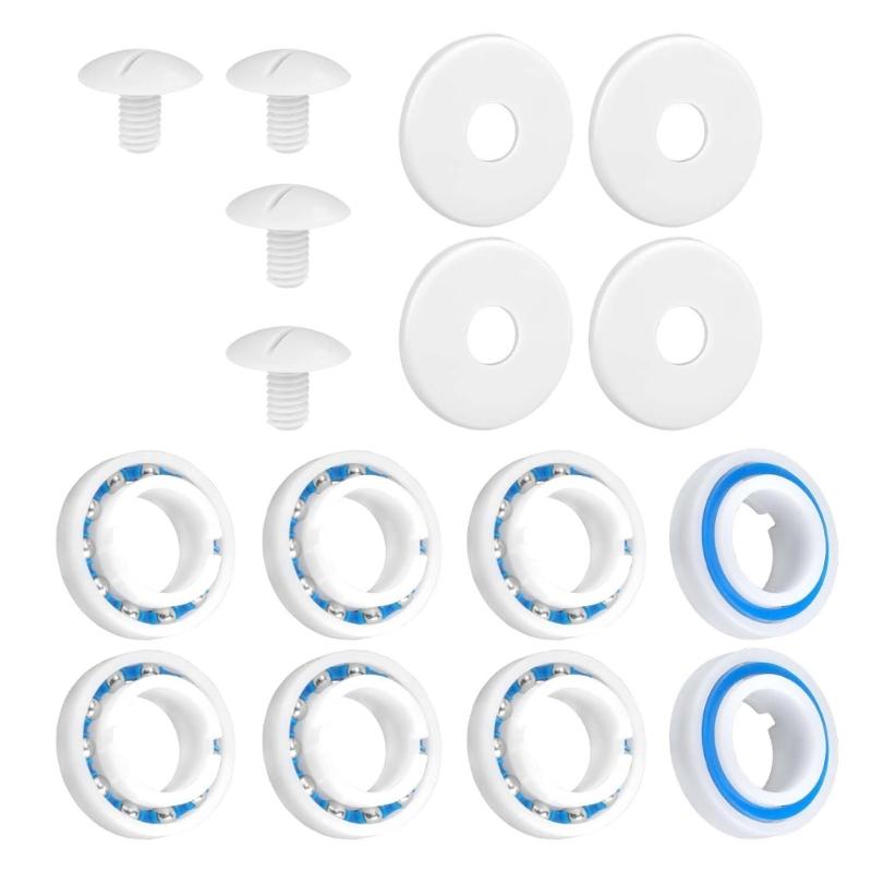 Pool Cleaner Repair Part Bearings and Screw Set Plastic Pool Part Swimming Pool Cleaner Component Pool Maintenance Set 1