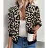IHUASU Damen Vintage Lässige Einfarbige Print Herbst Winter Langarm Jacken & Mäntel