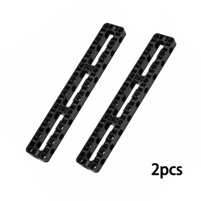 Technical Parts 64782 15458 Flat Panel Plate 1x5x11 1X3X11 Mechanical Building Blocks Car MOC Parts Bricks Compatible Leduo