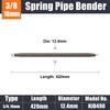 1Pcs 420mm Wire Pipe Bending Tool 3/8 1/2 3/4 Curve Spring Wire Tube  Manual Tool