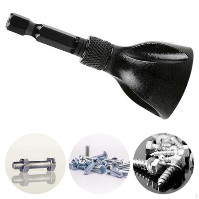 Burr Removal Deburr Drill Bit Deburring External Chamfer Tool for Repairing Damaged Bolts Stainless