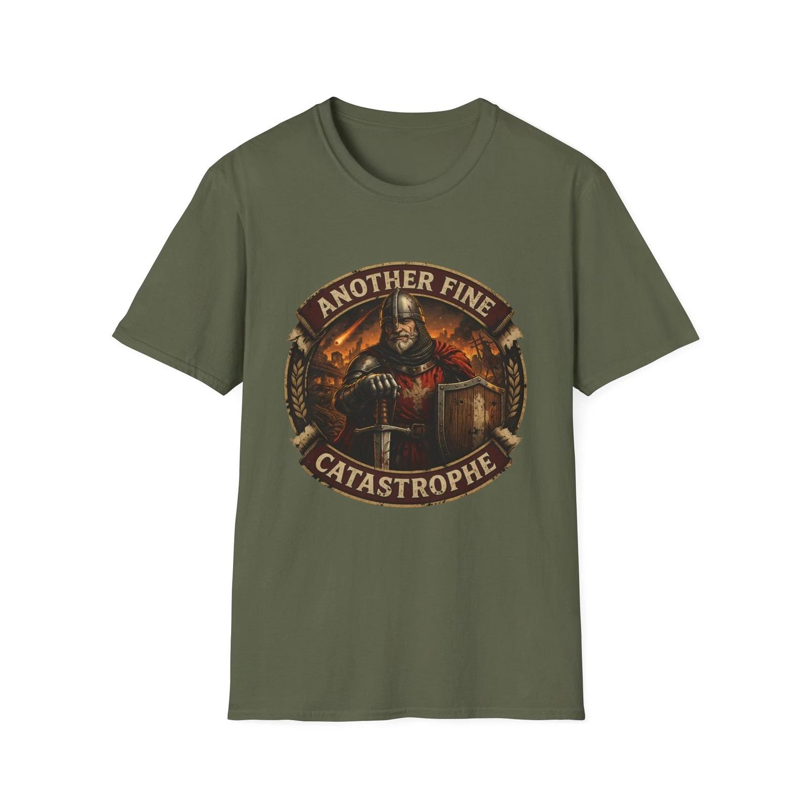Another Fine Catastrophe Children s Children s T  Children s T-shirt | Medieval Knight Prepper Veteran 150