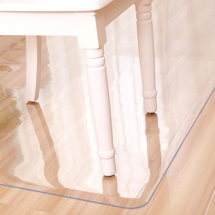 Protective Mat, Chair Pad, Mouse Pad, Table Pad, Floor Pad, Transparent 90x120