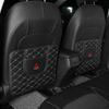 Autopotahy proti okopání zadní strany sedadla z PU kůže Ochranné podložky proti poškrábání pro Mitsubishi Pajero Outlander XL Montero Lancer Triton l200 Galant
