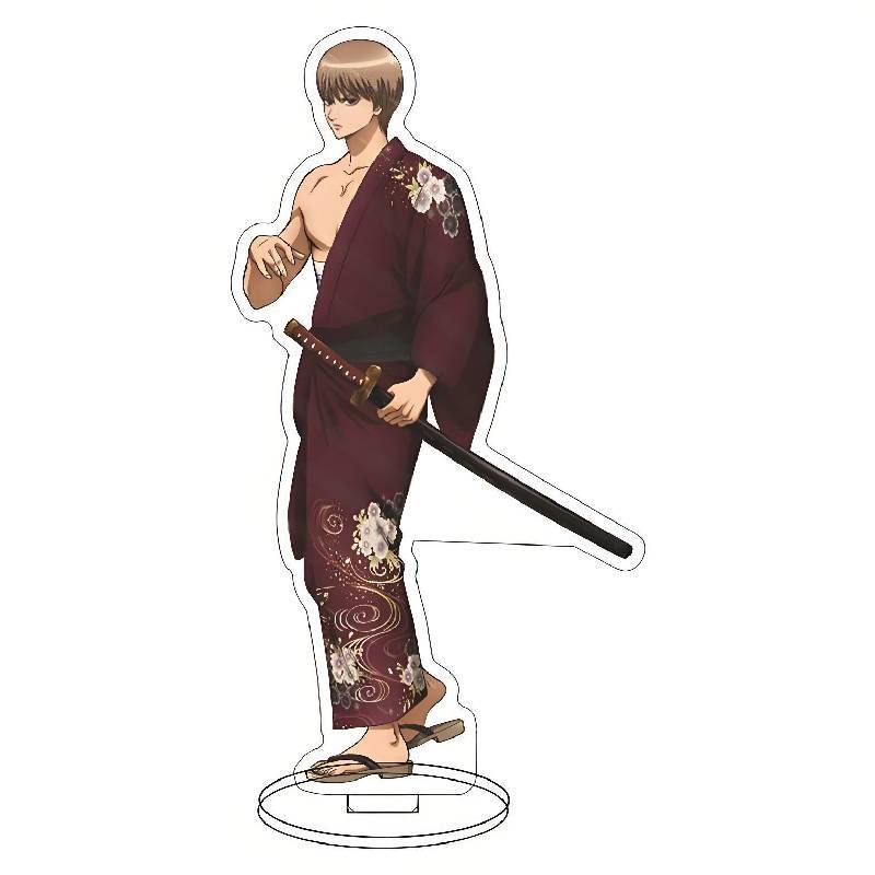 Gintama Acrylic Figurine With Doublesided Hd Print For Collectors Gift And Display