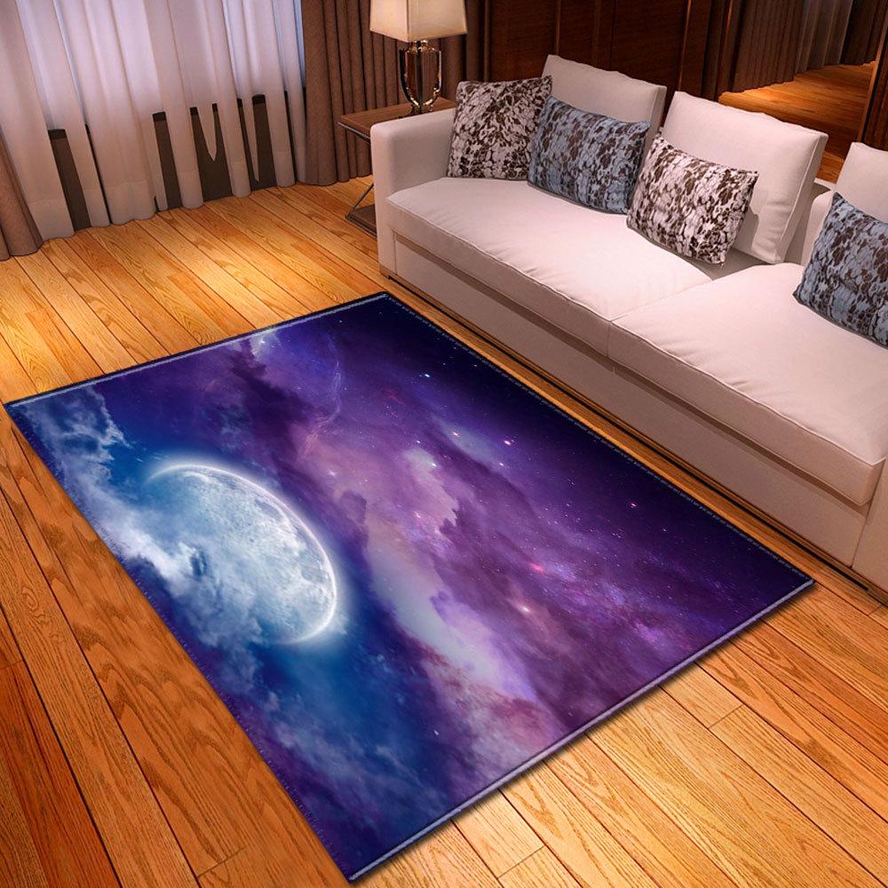 Simple Starry Sky Living Room Carpet Bedroom Dining Room Floor Mat Pattern Size
