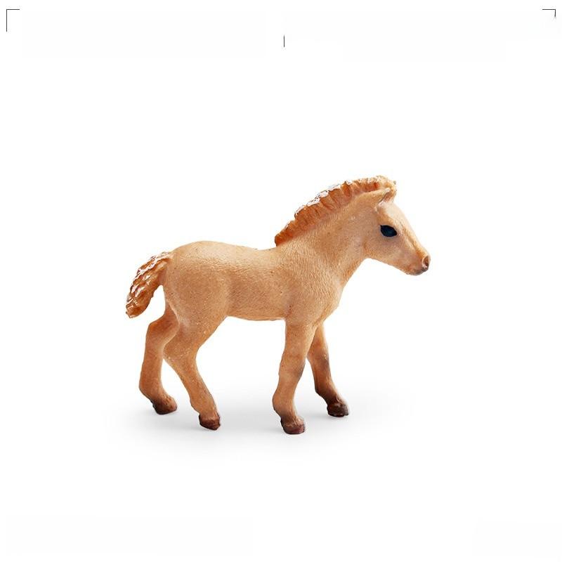 Handcrafted Pvc Shire Horse Lipizzaner Horse Model Toy For Childrens Playroom Decor Style F