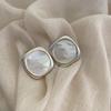 Exquisite High-End Stud Earrings Stickers, Four-Leaf Jewelry, Niche Design, Versatile Commuter Temperament Earrings