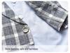 Boys' British Style Plaid Gentleman Two-Piece Short Sleeve Set