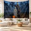 Halloween Michael Myers Wall Tapestry Home Decor Hanging Cloth Art Background Tapestry for Bedroom