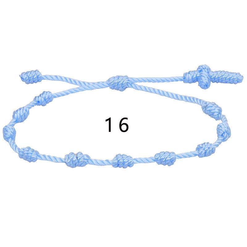 Multicolor Zodiac Friendship Bracelet for Parent-Child, Men & Women