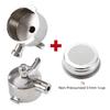 Doppelauslauf Siebträger 51mm Für Delonghi EC685 EC680 Espressomaschine Filter Siebträger 51mm Delonghi Zubehör