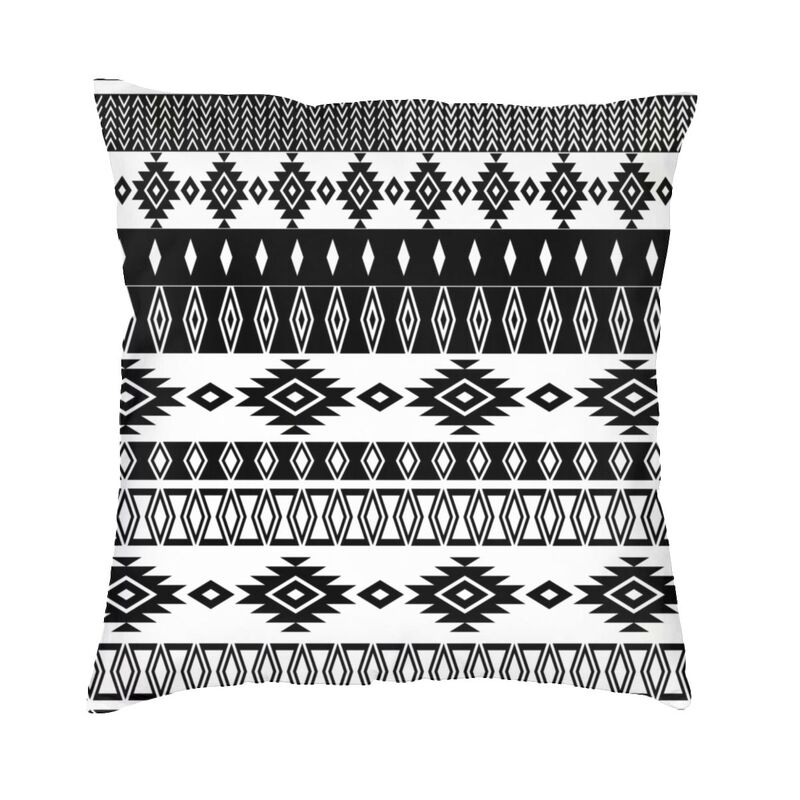 Amazigh Kabyle Berberské motivy Pouzdro na polštář Dekorace do ložnice Maroko Afrika Geometrický povlak na polštář Pohovka Chair Polštář