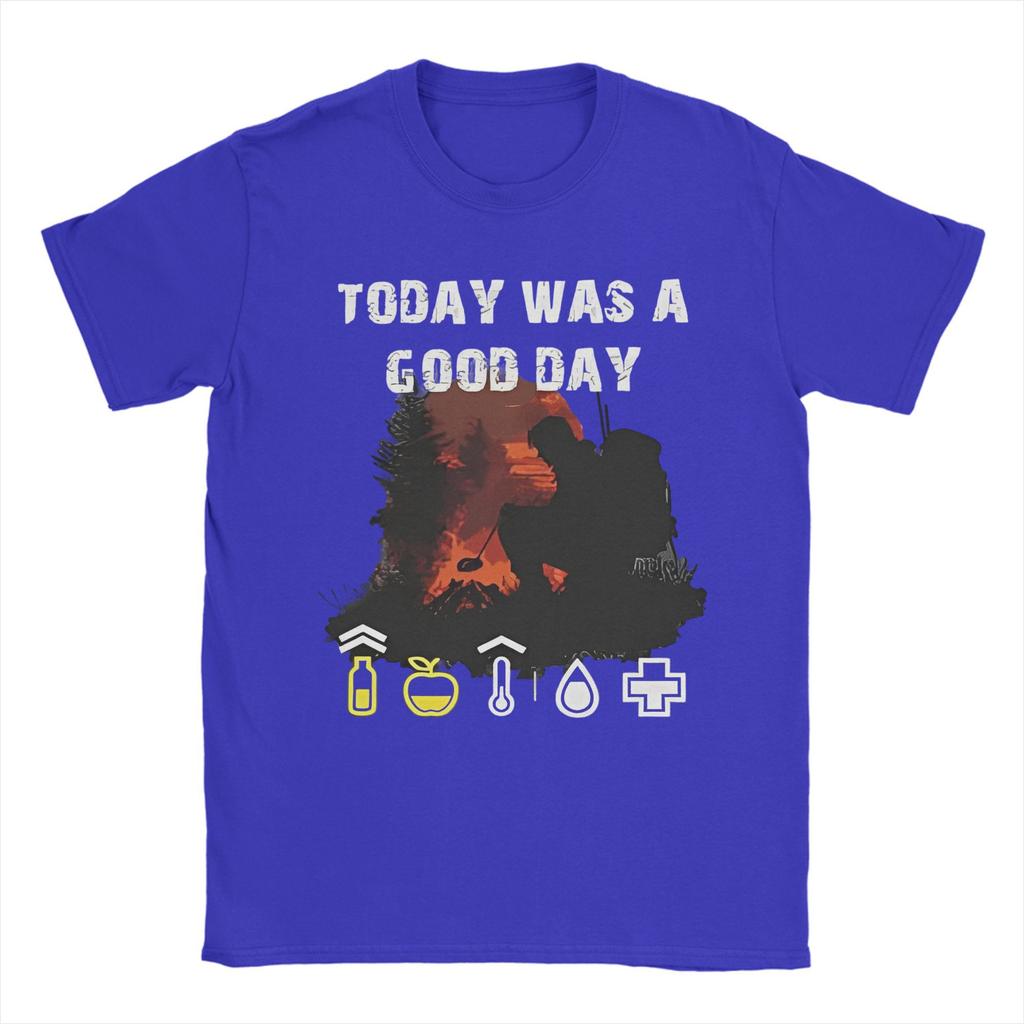 Men DayZ Today is A Good Day T Shirts Shotting Game Cotton Tops Hipster Short Sleeve O Neck Tee Shirt Birthday Gift T-Shirt