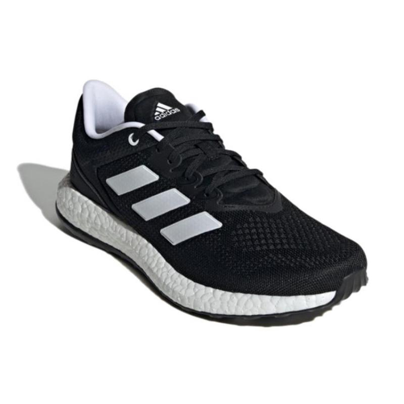 Adidas PureBoost Q2 Cozy Breathable 'Black White' Sneakers GX4705