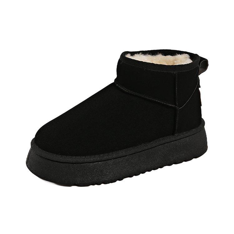Sneeuwlaarzen nieuw antislip winter warm opgestapeld verdikt klassiek kort sneeuwkatoenlaarzen katoenen schoenen