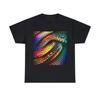 Unisex Adult T Shirt Snakeskin Snake Pattern Scales Colorful Futuristic Nature