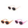 Stylish Polarized Childrens Sunglasses Oval Frame Summer Outdoor Uv Protection