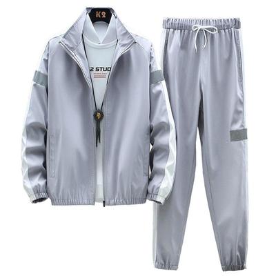 Men Tracksuit Two Piece Set 2022 Men'S Sets Sportswear Spring Autumn Jacket+Pants Casual Sports Suit Men Clothing Hip Hop