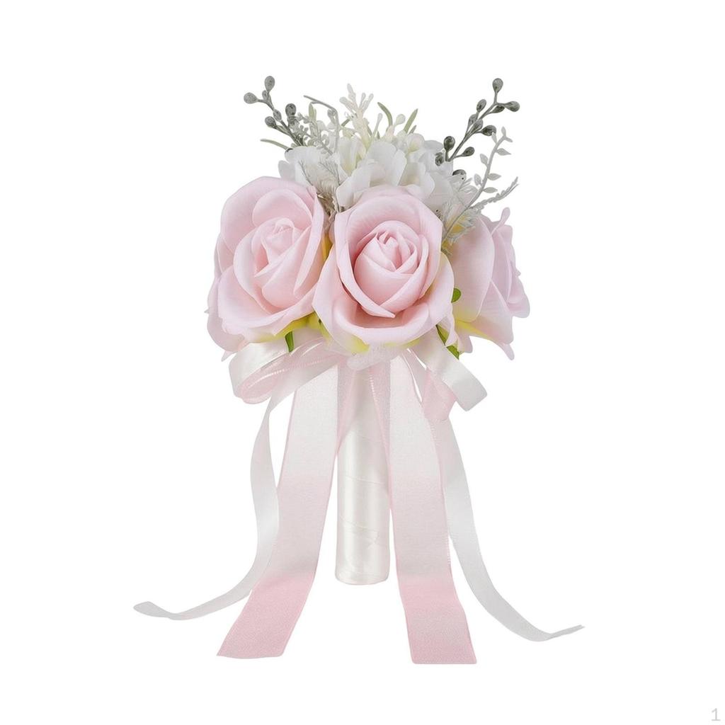 Bridal Bouquet Elegant Wedding Artificial Flowers for Brides, Bridesmaids, Weddings