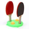 Tischtennis Sport Trainingsgerät Verstellbares Ping Pong Sport Trainingsspielzeug mit Saugfußbasis