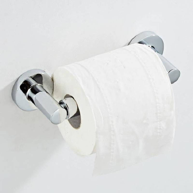 Roll Toilet Paper Holder Stainless Steel Wall Tissue Bathroom Towel Dispenser