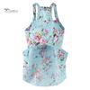 Pies Kot Wiosna Lato Kwiat Drukuj Bawełna Słodka Sukienka Kostium Strój Ubrania