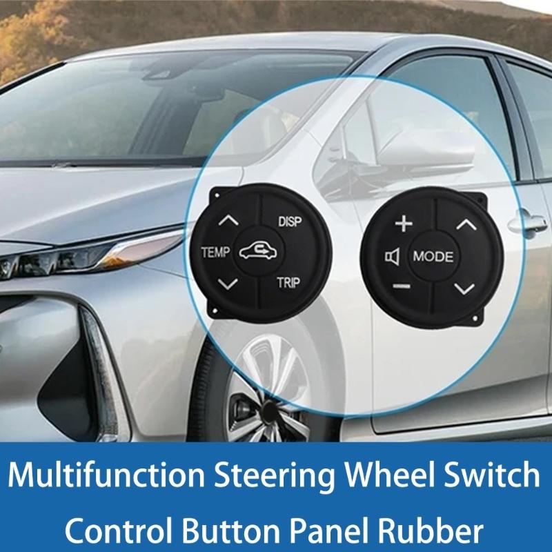 84247-52130-B0 84247-52150-B0 Ergonomic Steering Wheel Button Assembly For 30 XW30 Navigation Control Weatherproof 2pcs