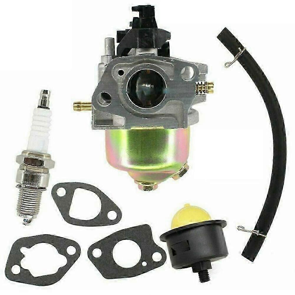 Carburetor Kit Spark Plug Pump Primer Gasket Hose For Einhell GC-PM 46/1 S GC-PM 51/2 S HW HBM 46 R Lawn Mower Garden Tool