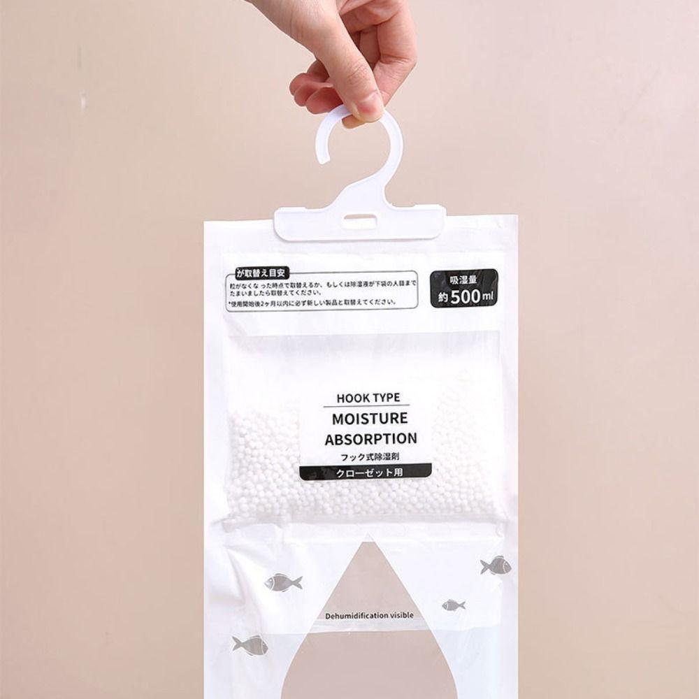 Household Moisture Absorbing Bag Mold Proof Hanging Drying Clothes Dehumidifier