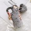 Carino Inverno Caldo Peluche Pelliccia Amore Pendente Cassa Del Telefono Per iPhone 15 14 13 12 11 Pro Max /Samsung S23 S22 S21 S20 Fe A14 A24 A34 A54 A13 A23 A33 A53 A12