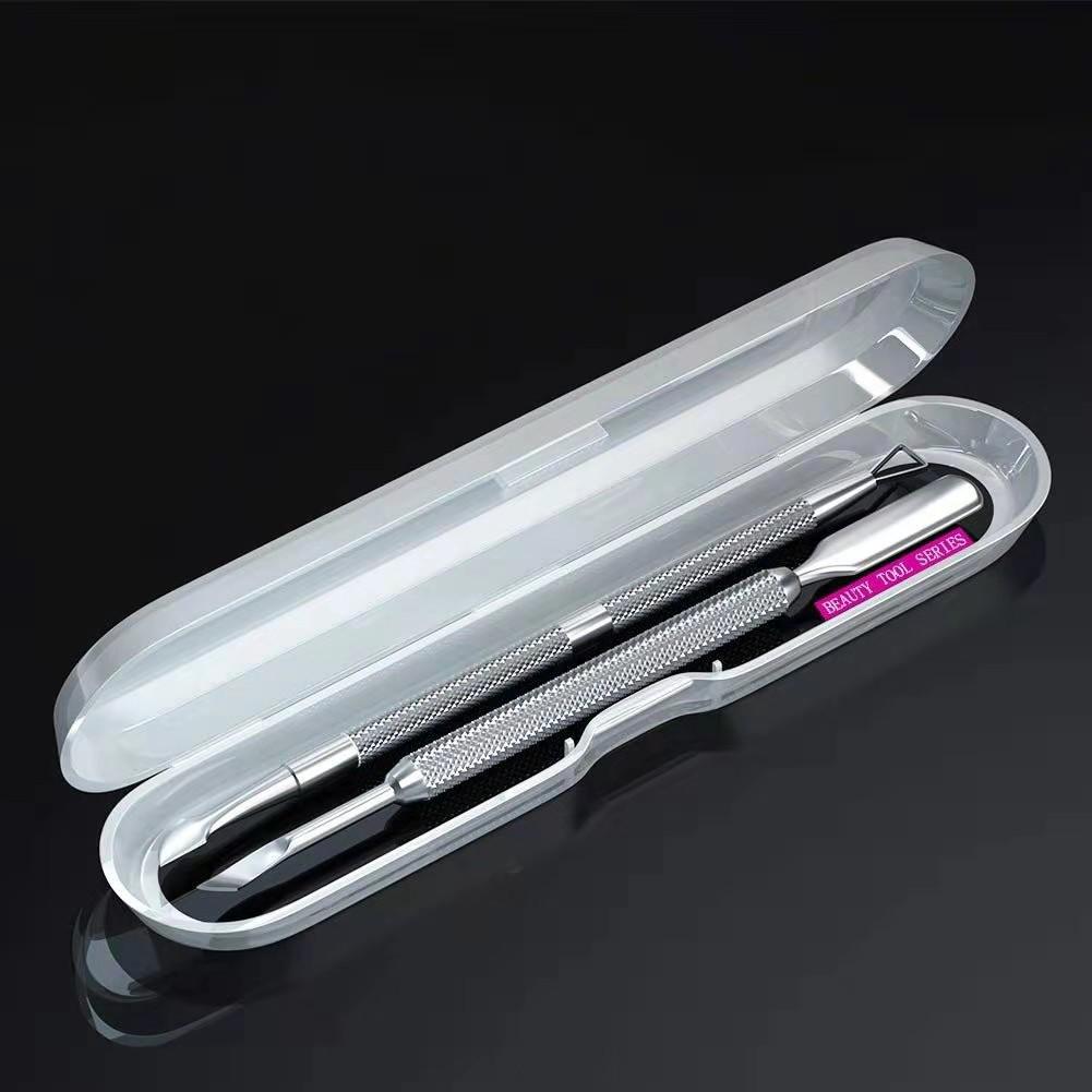 Stainless Steel Gel Polish Remover and Cuticle Pusher Tool