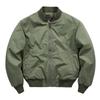 Baumwoll-Bomberjacke für Herren im Frühling und Herbst, lockere, große Größe, Baseballjacke für Herren