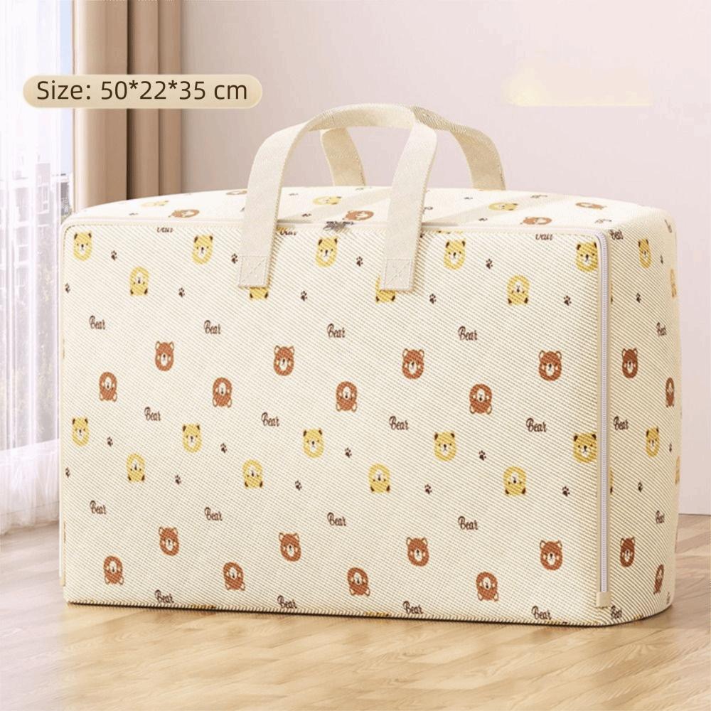 with Handle Quilt Storage Bag Large Capacity Moving Luggage Bag Clothes Storage Bins  Seasonal 1-M