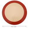 9.1 Inch Non-Stick Silicone Baking Mat, Heat Resistant  glass Baking Mat for Cooking Roasts, with Strong Absorption Easy to Clean