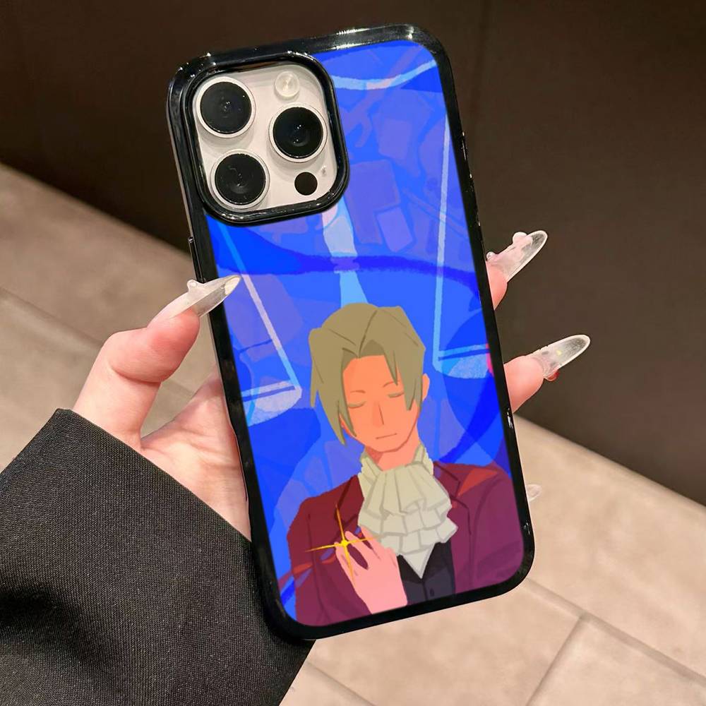 Classic Game Ace Attorney Phone Case For IPhone 17 16 15 14 13 Plus 12 11 Pro Max PC+TPU Cases Back Cover